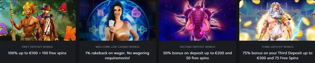 alle vanlige velkomstbonuser skycrown