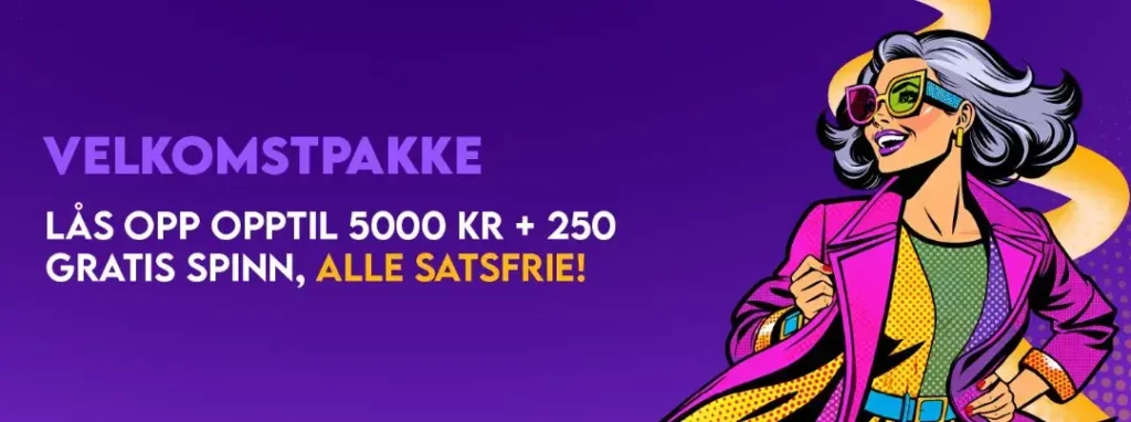 simsino velkomstpakke