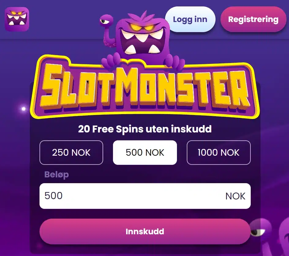 Slotmonster no deposit bonus