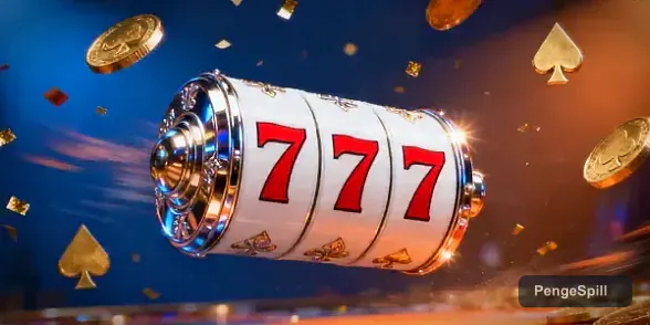 KudosBet casino bonus med spilleautomat og 777-symboler