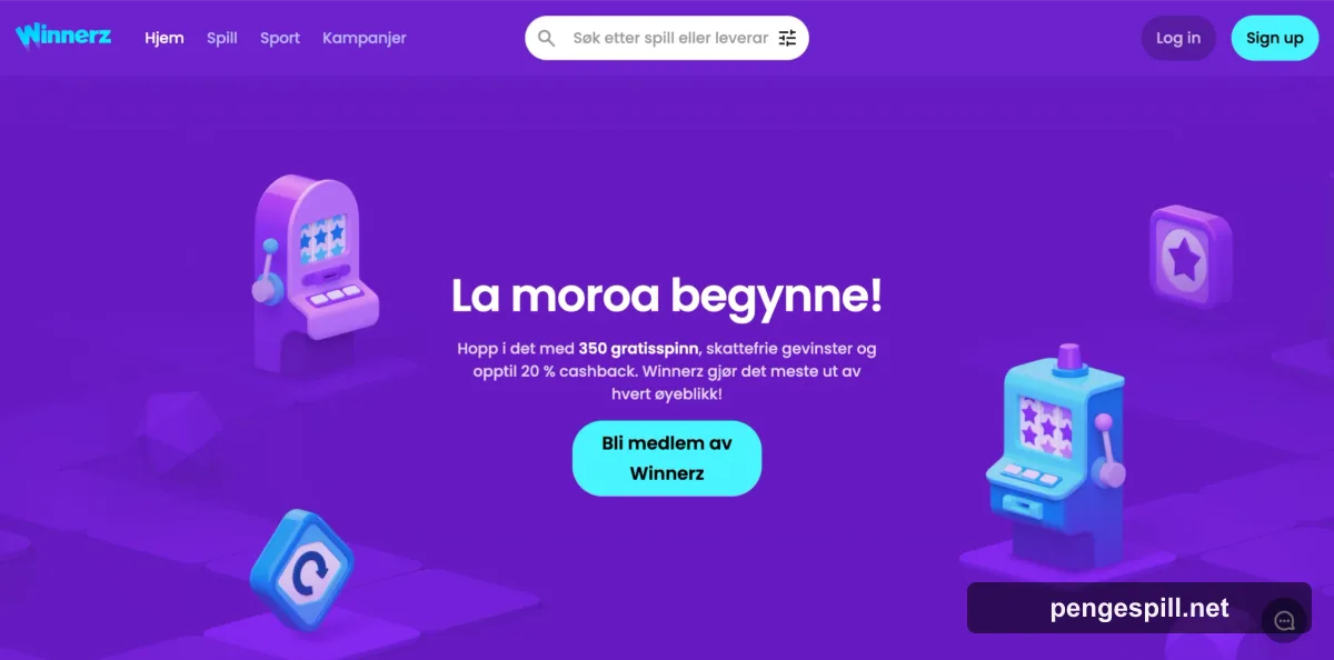 Winnerz bonus og kampanjer